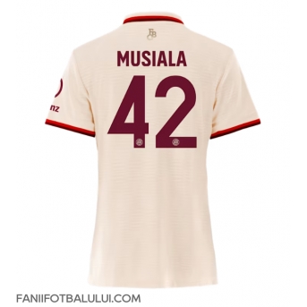 Bayern Munich Jamal Musiala #42 Tricou Fotbal Replică 2024-25 Femei Treilea